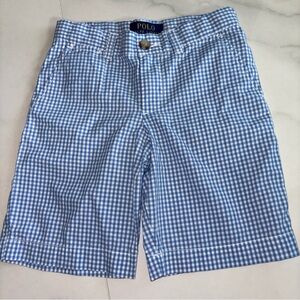 Polo by Ralph Lauren Blue Checkered Gingham Boys  Shorts Size 5